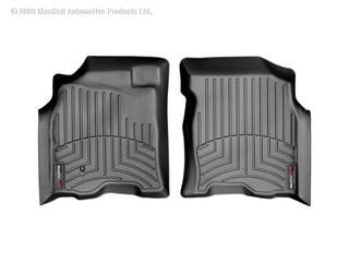 WeatherTech 04-06 Toyota Tundra Double Cab Front FloorLiner - Black