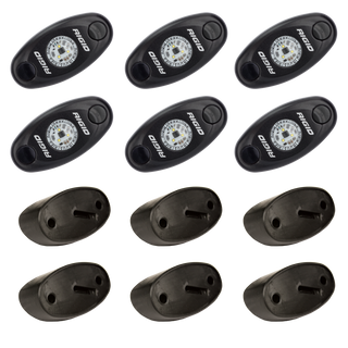 Rigid Industries Rock Light Kit- Cool White (6 lights)