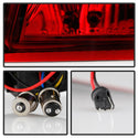 xTune Porsche 911 996 ( Non 4S. Turbo. GT3 ) 99-04 LED Tail Lights Red Clear ALT-ON-P99699-LED-RC