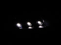 ANZO 1994-2001 Dodge Ram Crystal Headlights Black