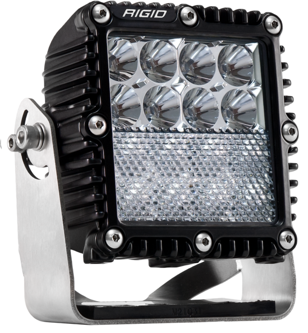 Rigid Industries Q Series Pro - Flood/Down Diffused - Surface White Black