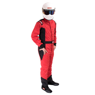 RaceQuip Red Chevron-5 Suit SFI-5 - Small