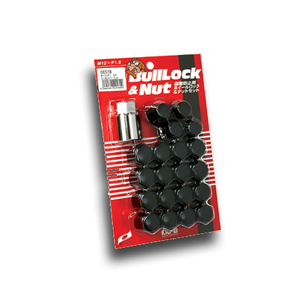 Bull Lock Lug Nut and Wheel Lock Set