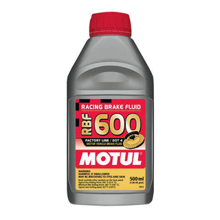 Motul RBF600 Dot 4 Race Brake Fluid (500mL/1.05 US Pint)