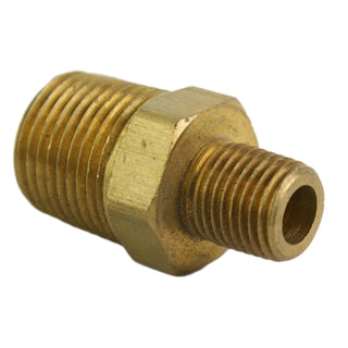 AIR SUSPENSION 1/2" Male to 1/4" Male Reducing Hex Nipple