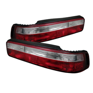 SPYDER AUTO Acura Integra 90-93 2Dr Euro Style Tail Lights - Red Clear