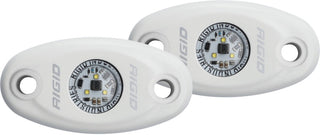 Rigid Industries A-Series Light - White - High Strength - Cool White - Set of 2