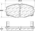 StopTech Performance 87-92 MK3 Supra Front Brake Pads