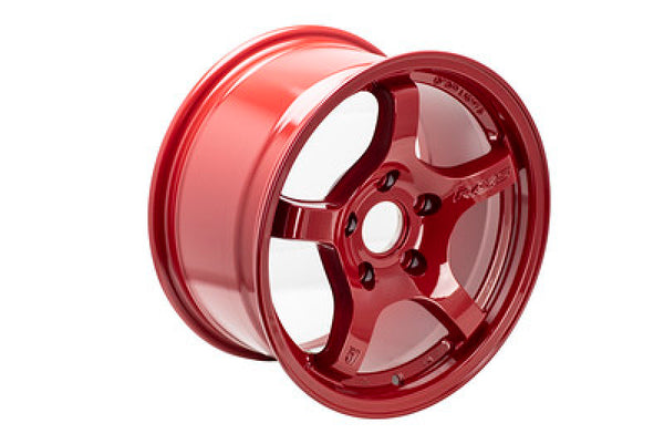 Gram Lights 57CR 15x8.0 +35 4-114.3 Milano Red Wheel