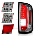 ANZO 15-21 GMC Canyon LED Taillights w/ Light Bar Chrome Housing Clear Lens