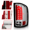 ANZO 2007-2013 Chevrolet Silverado 1500 LED Taillights Chrome