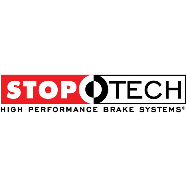 StopTech 15-19 Subaru WRX (Excl. Eyesight Technology) Rear Left Sport Drilled & Slotted Rotor