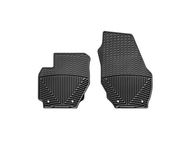 WeatherTech 07+ Volvo S80 Front Rubber Mats - Black