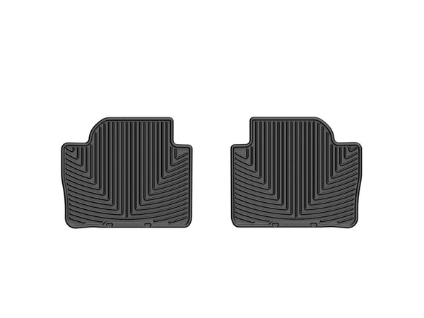 WeatherTech 12+ BMW 3-Series (F30) Rear Rubber Mats - Black