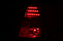 ANZO 2005-2007 Chrysler 300C LED Taillights Black