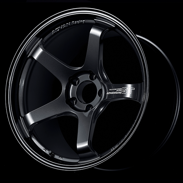 Advan GT Beyond 19x10.0 +25 5-114.3 Racing Titanium Black Wheel