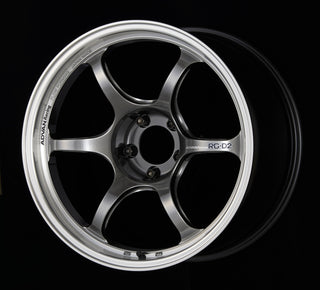 Advan RG-D2 16x8.0 +38 4-100 Machining & Racing Hyper Black Wheel