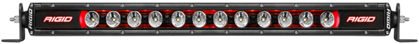 Rigid Industries 50in Radiance Plus SR-Series Single Row LED Light Bar with 8 Backlight Options
