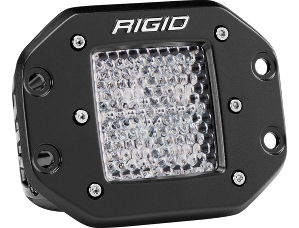 Rigid Industries Dually - Flush Mount - 60 Deg. Lens - Single