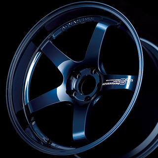 Advan Racing GT Premium Version 18x9.5 +45mm 5-114.3 Racing Titanium Blue