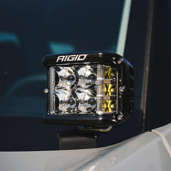 Rigid 2021+ Ford Bronco Sport A-Pillar D-SS Series Side Shooter Light Mount Kit