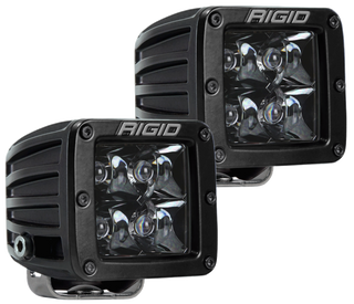 Rigid Industries D-Series Midnight Edition - Spot - Set of 2
