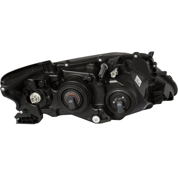 ANZO 2010-2012 Lexus Rx350 Projector Headlights w/ U-Bar Chrome