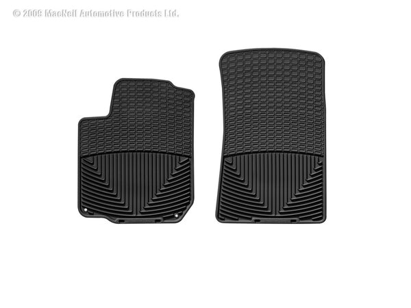 WeatherTech 04 Volkswagen R32 Front Rubber Mats - Black