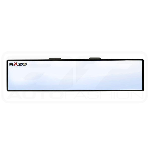RAZO Inter-Trust 300mm Rear View Mirror (Convex) Black Finish - Universal Fitment